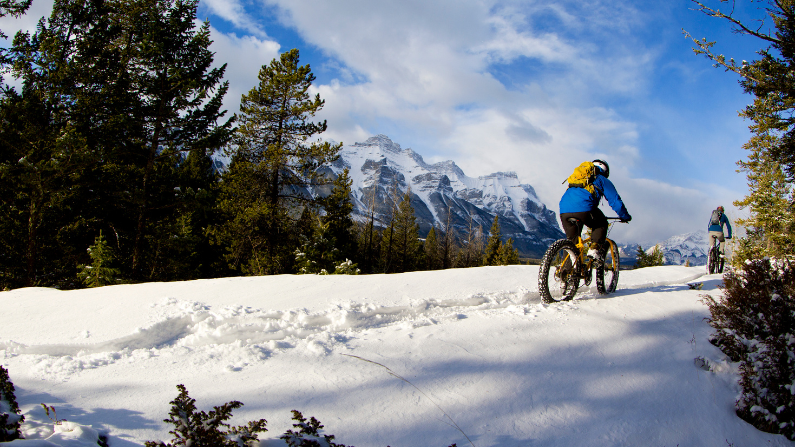 Winter Fat Biking is one of the best outdoor winter activities