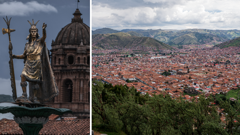 Cusco is the gateway city to Machu Micchu in Peru