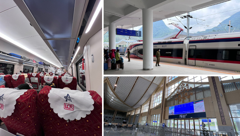 Train Travel in Laos is affordable and scenic