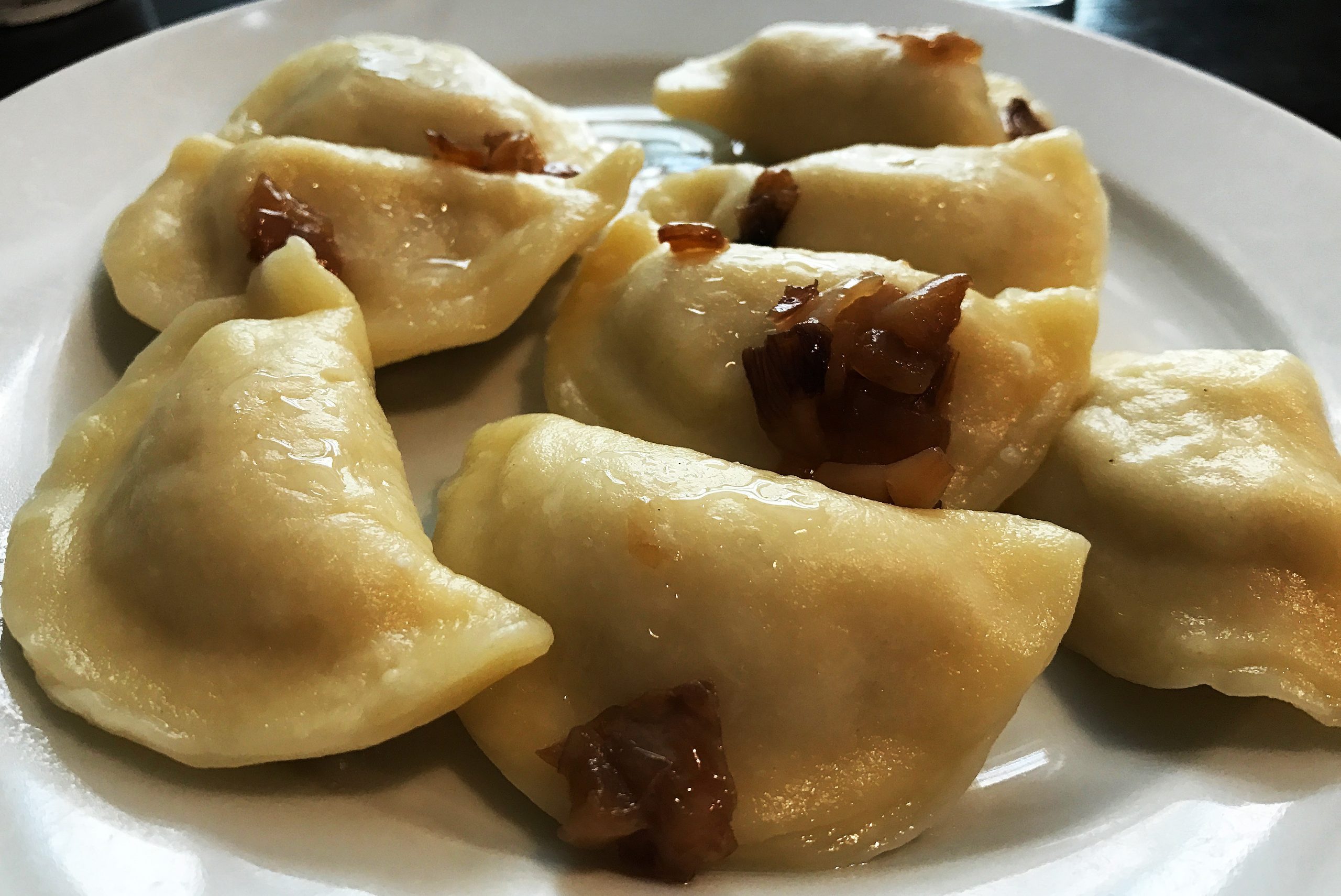 Pierogi, a traditional Polish food