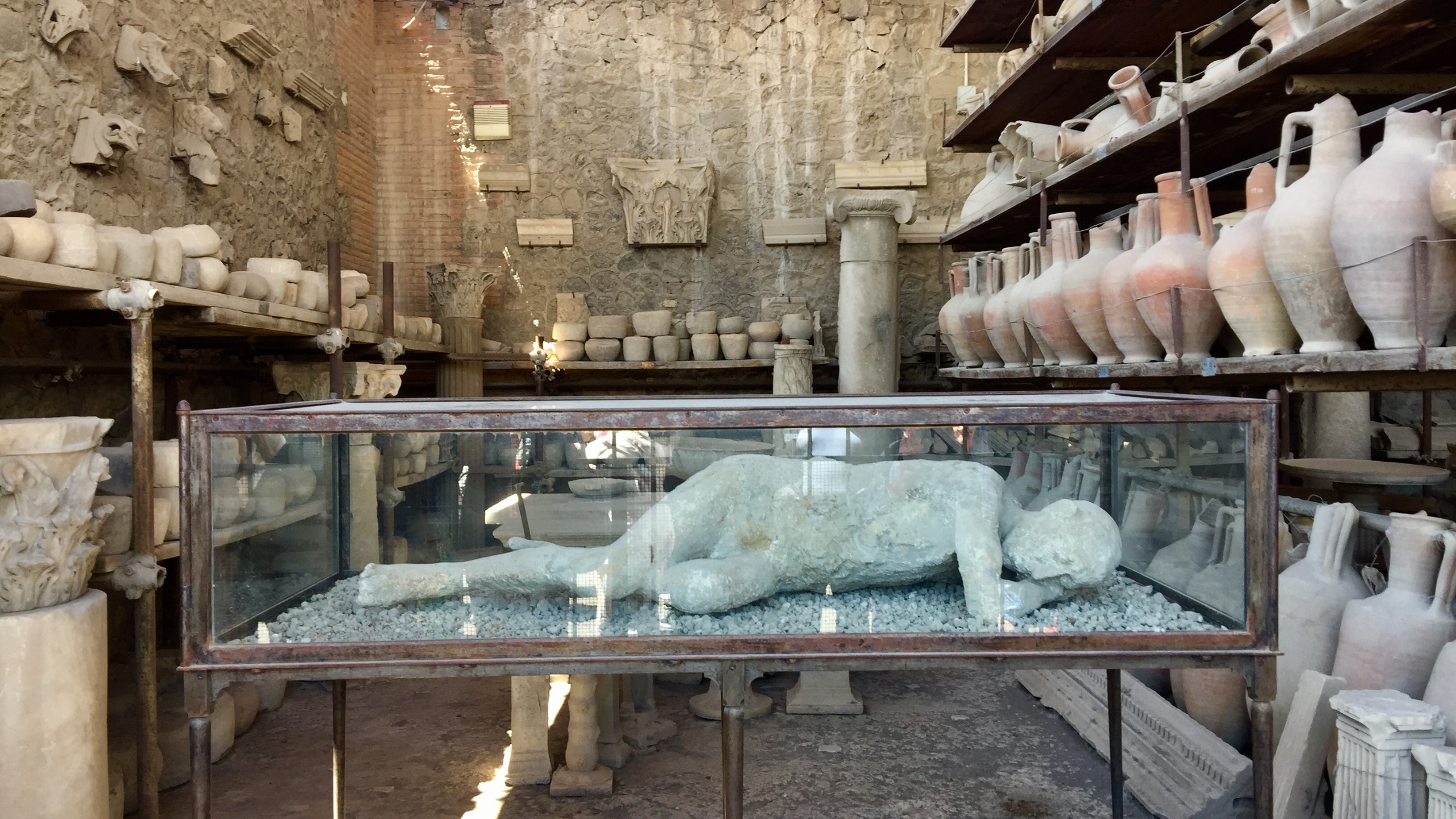 Pompeii's Mt. Vesuvius eruption is a dark tourism attraction