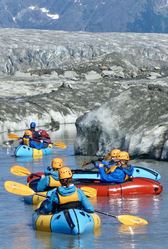Norris Glacier Packrafting