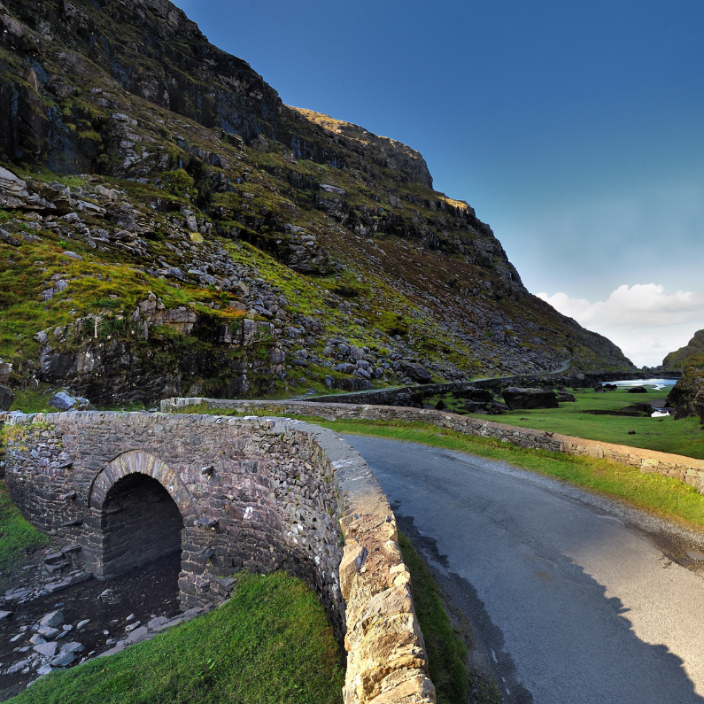The Gap of Dunloe in County Kerry, Ireland, is one of the best places to visit in Ireland