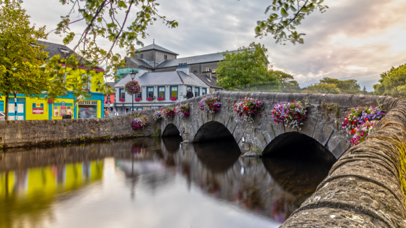 Westport is one of the best places to visit in Ireland by train from Dublin