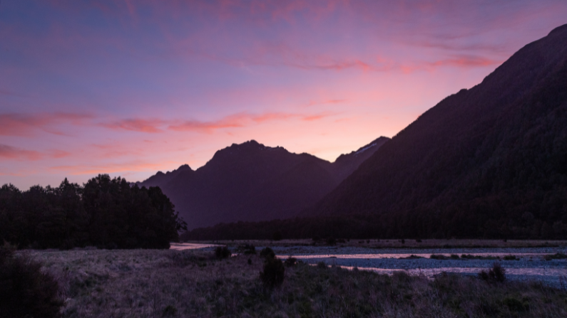 Queenstown NZ Sunset