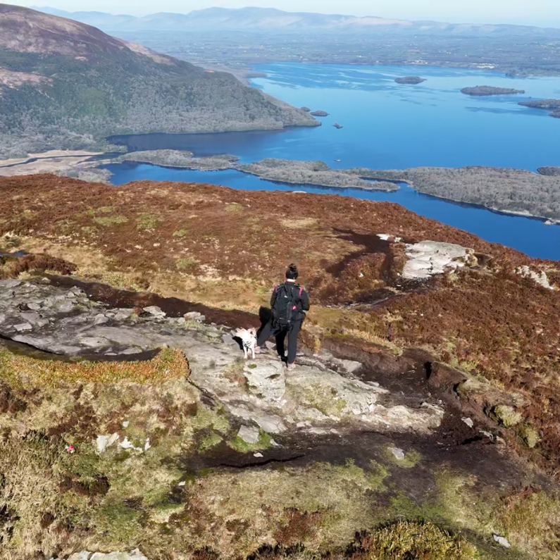 Solo Hiker Killarney National Park